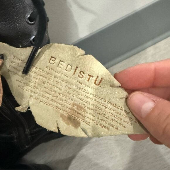 NWT Bed Stu Boots Surrey Cobbler Knee High in Dark Brown Leather - Picture 8 of 10